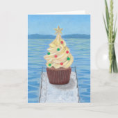 Christmas Cupcake #4 Karte (Vorderseite)