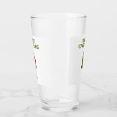 Christmas Cupcake Glass Tumbler (Links)