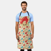 CHRISTMAS CUPCAKES & DONUTS SCHÜRZE (Getragen)