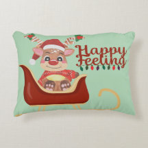christmas cushion, christmas decoration