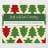 CHRISTMAS CUSTOM BIER ETIKETTEN (Einzelnes Label)