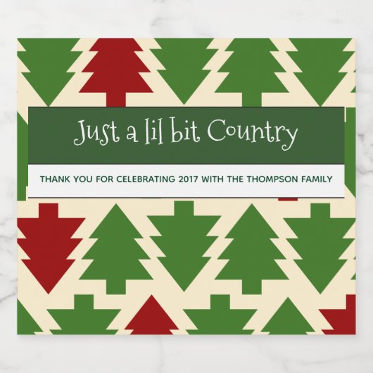 CHRISTMAS CUSTOM BIER ETIKETTEN (Einzelnes Label)