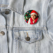 CHRISTMAS CUSTOM PHOTO BUTTON (Beispiel)