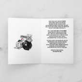 CHRISTMAS CUT (KARTE) FEIERTAGSKARTE (Innenseite)