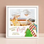 Christmas Cute Holiday Cookie Cutouts Whimsical  Fotodruck