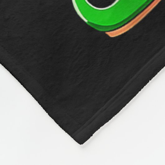 Christmas Dabbing Elf Santa Hat Boys Girls Kids Xm Fleecedecke (Ecke)