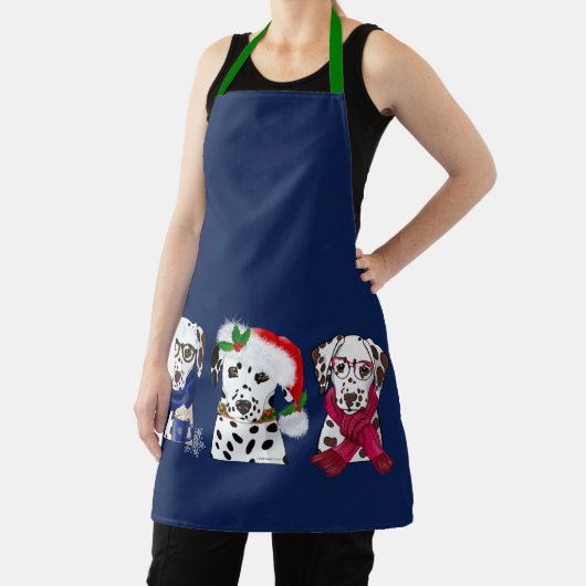 Christmas Dalmatians Schürze (InSitu)