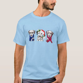 Christmas Dalmatians T-Shirt
