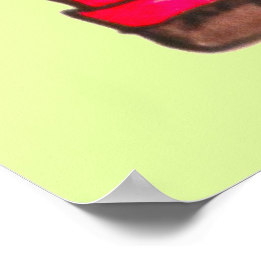 CHRISTMAS DANCING ELVES Plakat (Ecke)