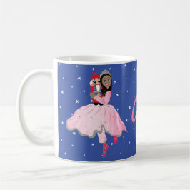 Christmas Dark Haired Ballerina Clara Kaffeetasse