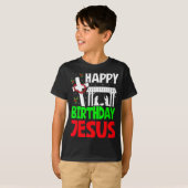 Christmas Day Outfit Happy Birthday Jesus Holiday T-Shirt (Vorne ganz)