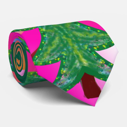 Christmas Day tie Krawatte (Gerollt)