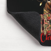 Christmas Deer Camouflage Hunting Camo Reindeer &a Mousepad (Ecke)