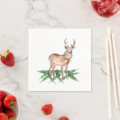 Christmas Deer Napkins Serviette (Beispiel)