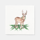 Christmas Deer Napkins Serviette (Vorderseite)