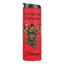 Christmas deer Thermal Tumbler Thermosbecher
