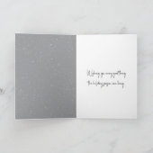 Christmas Deer True Love Feiertagskarte (Innenseite)