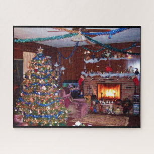 CHRISTMAS DEKORATED ZUHAUSE PUZZLE