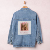 Christmas Denim Jacket Custom Family Keepsake Jeansjacke (Hangar)