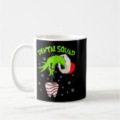 Christmas Dental Squad Cute Dentist Dental Hygieni Kaffeetasse (Links)