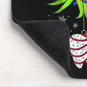 Christmas Dental Squad Cute Dentist Dental Hygieni Mousepad (Ecke)