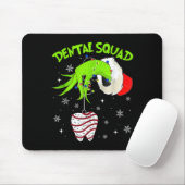 Christmas Dental Squad Cute Dentist Dental Hygieni Mousepad (Mit Mouse)