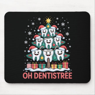 Christmas Dental Squad Oh Dentistree Mousepad