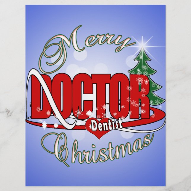 CHRISTMAS DENTIST ARZT (Vorderseite)