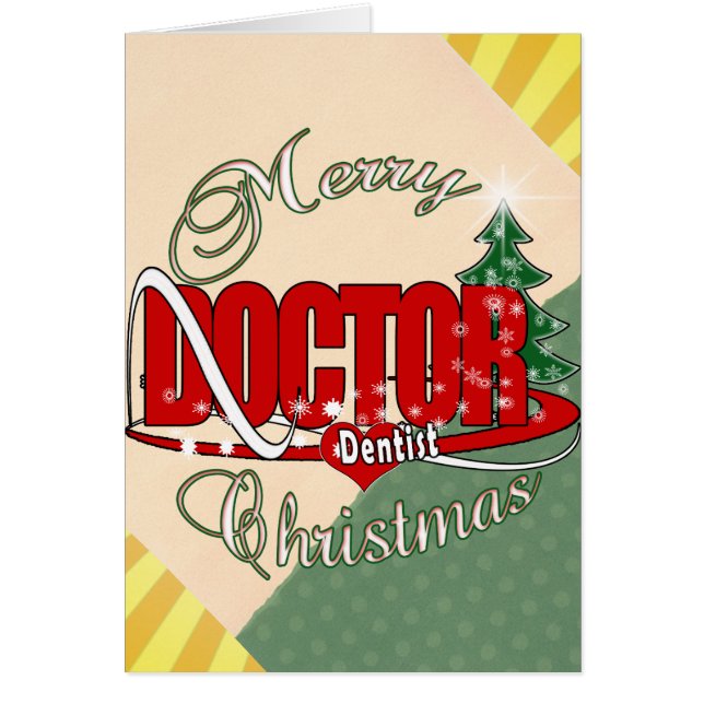 CHRISTMAS DENTIST ARZT (Vorne)