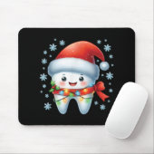 Christmas Dentist Dental Istant Santa Hat Xmas T S Mousepad (Mit Mouse)