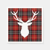 CHRISTMAS DERED KARIERT SERVIETTE (Vorderseite)