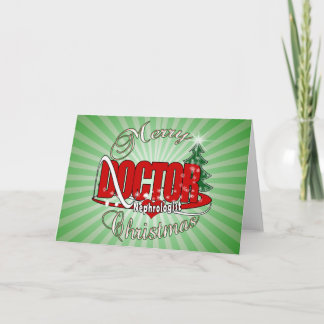 CHRISTMAS DES NEPHROLOGISTISCHEN ARZTES FEIERTAGSKARTE