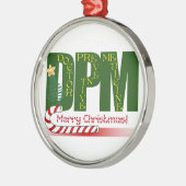 CHRISTMAS DES PRÄVENTIVEN ARZNEIMITTELS VON DPM ORNAMENT AUS METALL (Links)