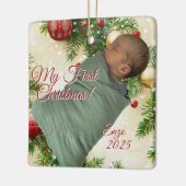 Christmas Design Keramikornament (Links)