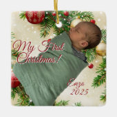 Christmas Design Keramikornament (Vorderseite)