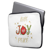 CHRISTMAS DESIGN LIEBE JOACE MIT CHRISTMAS LIG LAPTOPSCHUTZHÜLLE (Vorderseite Links)