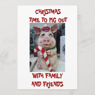 CHRISTMAS DINNER INVITATION EINLADUNG