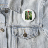 Christmas Dinosaur Santa Claus Button (Beispiel)