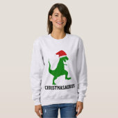 CHRISTMAS DINOSAUR T - Shirt (Vorne ganz)