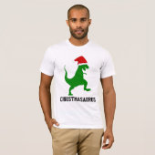 CHRISTMAS DINOSAUR T - Shirt (Vorne ganz)