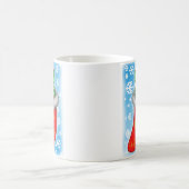 Christmas Dinosaurier Kaffeetasse (Mittel)