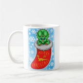 Christmas Dinosaurier Kaffeetasse (Links)