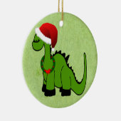 Christmas Dinosaurier Keramikornament (Rechts)