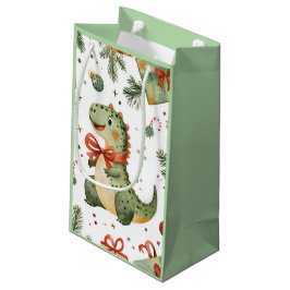 Christmas Dinosaurier Kleine Geschenktüte