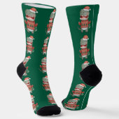 Christmas Dinosaurier Socken (Gewinkelt)