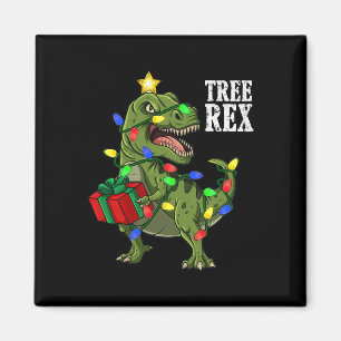 Christmas Dinosaurier Tree Rex Boys Girls Kids Xma Magnet
