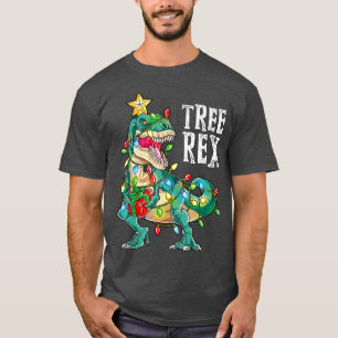 Christmas Dinosaurier Tree Rex Pajamas Men Boys Xm T-Shirt