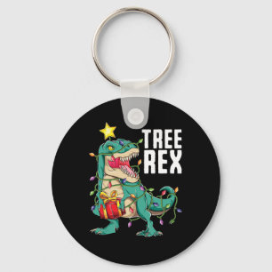 Christmas Dinosaurier Trex Trex Pajamas Men Boys Schlüsselanhänger