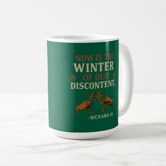 Christmas Discontent Kaffeetasse (VorderseiteRechts)