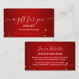 Christmas Discount Card – Festive Holiday Savings Rabattkarte